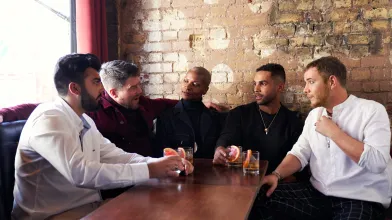 Lucien Laviscount and team