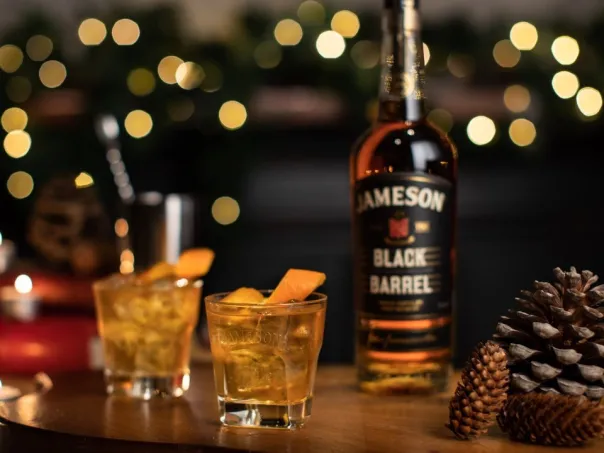 Jameson Black Barrel Old Fashioned