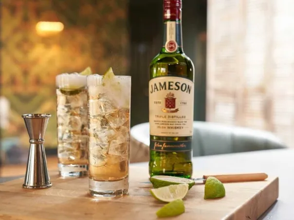Jameson Ginger and Lime