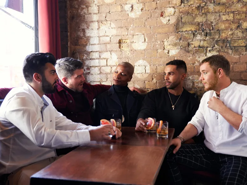 Lucien Laviscount and team